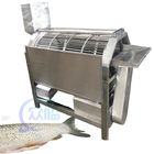 carp tilapia fish scale scraping machine rotary round groove fish scale remover equipment seafood processing plant