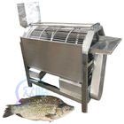 Seafood processing plant machinery and equipment efficiently remove fish scales tilapia Rotary Drum type fish descaler