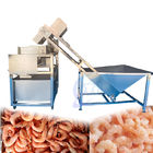 Shrimp processing machine, shrimp hair processing and cleaning machine, shrimp waste sorter