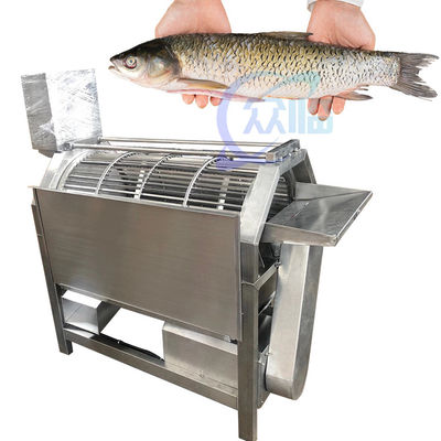 Stainless steel fish processing equipment Fish scale scraping machine Fish scale cutting equipment Electric descaling ma