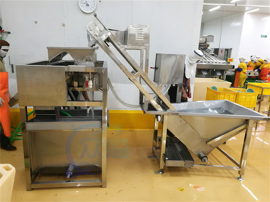 Seafood and shrimp processing equipment Shrimp whisker separator Shrimp hair cleaning machine