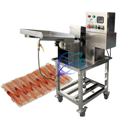 380V 50Hz Shrimp Cutter Machine , Multiscene Prawn Belly Open Machine