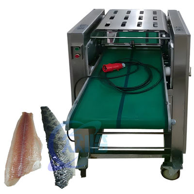Tilapia Squid Skin Peeling Machine Automatic Stainless Steel Small Fish Skin Removing Peeling Cutting Skinning Machine