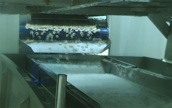 Seafood Processing Plant Frozen Fish And Shrimp Washing Water Cycle Thawing Machine Shrimp Processing Washing Machine