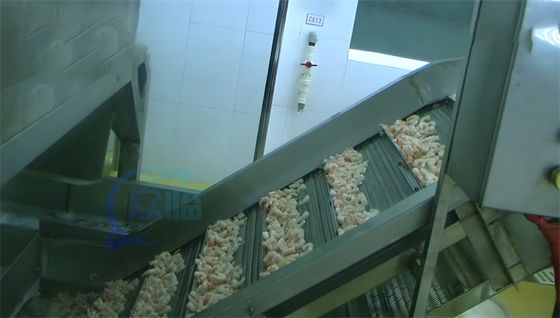 Seafood Processing Plant Frozen Fish And Shrimp Washing Water Cycle Thawing Machine Shrimp Processing Washing Machine
