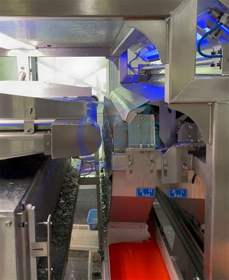Stainless steel shrimp head removal processing line Shrimp head body separation and sorting machine