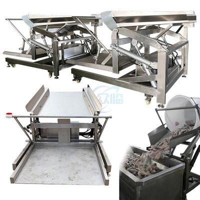 قیمت خوب بالابر صفحه زنجیر نقاله صنعتی بالابر تغذیه سیار نقاله بالارونده جعبه عایق پلاستیکی جعبه کولر تجاری آنلاین