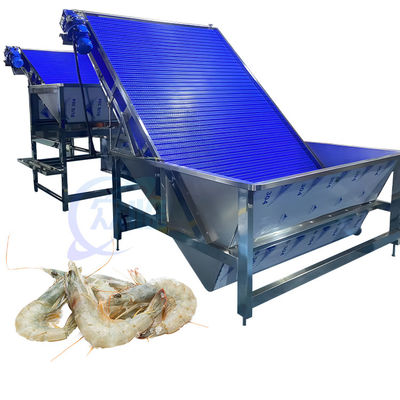 Fresh shrimp grading machine electric shrimp size sorting machine multifunctional fish and shrimp screening machine