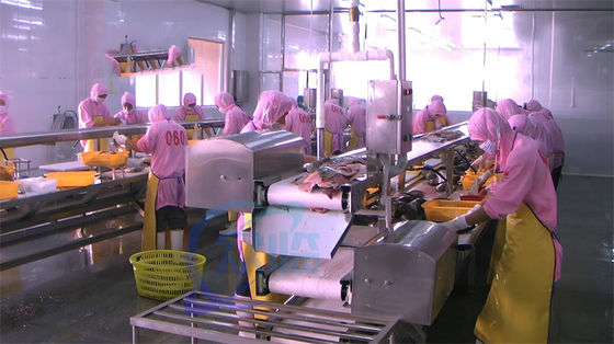 Semi-automatic fish peeling machine fish processing and peeling production line electric peeling machine