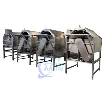 Fish descaling, laparotomy, viscera cleaning processing equipment Fish descaling machine