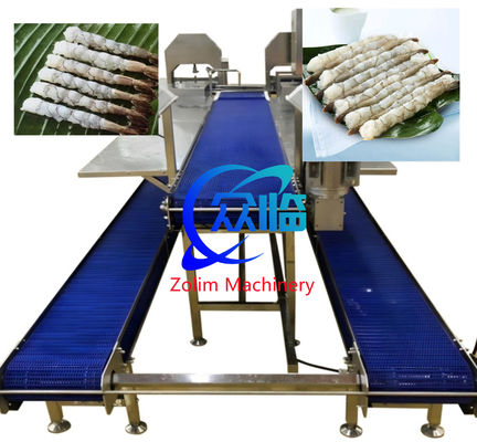 قیمت خوب دستگاه NOBASHI با ظرفیت بزرگ، دستگاه کشش ميگو Tempura، خط کشش NOBASHI آنلاین