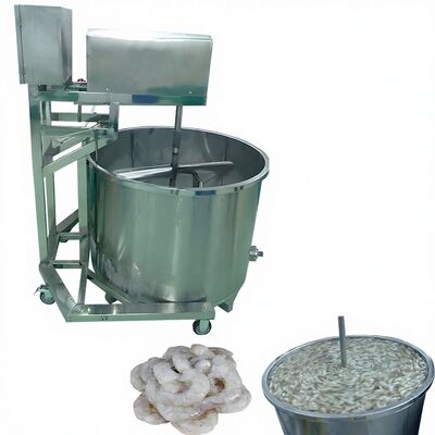 قیمت خوب ماشین مخلوط سازی ضد فرسایش صنعتی ماشین مخلوط کردن ضد آب 1.1KW آوتوماتیک Agitator ماشین خیس کردن غذاهای دریایی آنلاین
