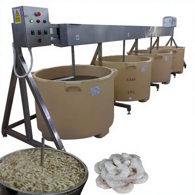 قیمت خوب ماشین خیس کردن کباب اتوماتیک مخلوط کننده چند عملکرد 1.1KW ماشین خیس کردن ماهی مخلوط کننده غذاهای دریایی مخلوط کننده اتوماتیک آنلاین