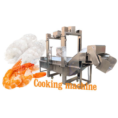قیمت خوب 3P Multi-scene Shrimp Tunnel Cooker, خط پخت و پز بخار روباه های عملی آنلاین