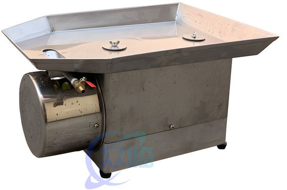 Stainless Steel Durable Prawn Cut Machine , 120W Shrimp Peeler And Deveiner Machine