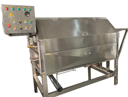 قیمت خوب 2.2KW ماشین پاک کننده پوسته ماهی مقاوم به خوردگی تجهیزات پاک کردن پوسته ماهی آنلاین