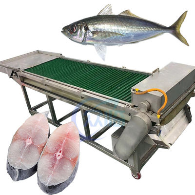 قیمت خوب 3P ضد فرسایش ماشین برش سر ماهی چند منظوره 200-400kg / H آنلاین
