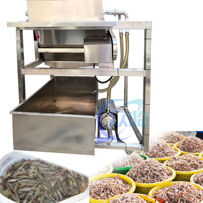 دستگاه جداسازی سبیل میگو Factory Processing Factory Batch Shrimp Washing Machine ماشین لباسشویی میگو