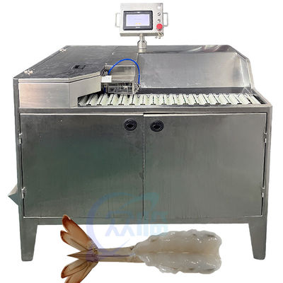 قیمت خوب کربلا هوشمند پوست زده و شکسته شده کربلا پوسته و ماشین برش درونی برای کارخانه پردازش غذاهای دریایی آنلاین
