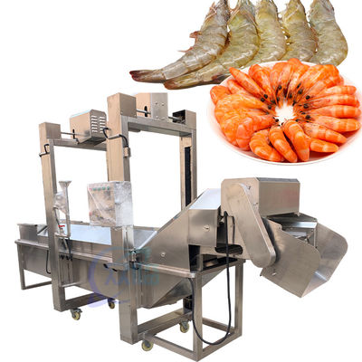 قیمت خوب کارخانه فرآوری غذاهای دریایی ماشین بخار دادن به صدف به صورت مستمر ماهی بخار دادن آنلاین