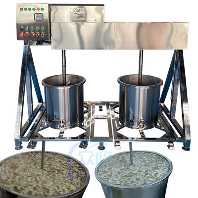 قیمت خوب مواد مخلوط کننده خیس کننده ماشین خیس کننده کیمچی مخلوط کننده دو موقعیت دو بشکه استنلیس St آنلاین