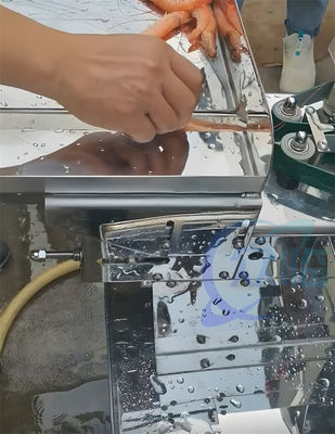 Semi-Automatic Shrimp Cutting Machine Sushi Shrimp Belly Cutter Prawn Cutter