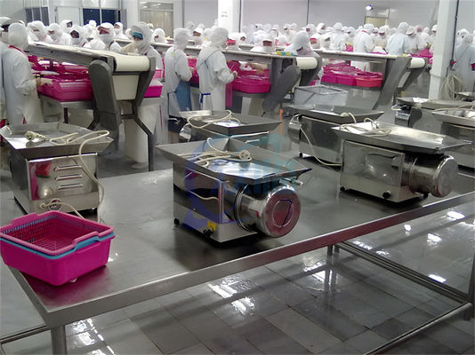 Hot Sale Sushi Shrimp Cutting Machine Cooked Shrimp Cutter Automatic Prawn Cutter
