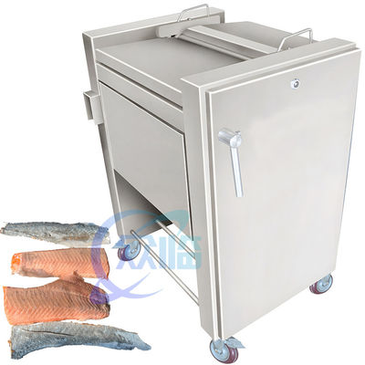 قیمت خوب فروش مستقیم کارخانه انواع مختلف غذاهای دریایی تجهیزات فولاد ضد زنگ ماشین کوچک پوست ماهی آنلاین