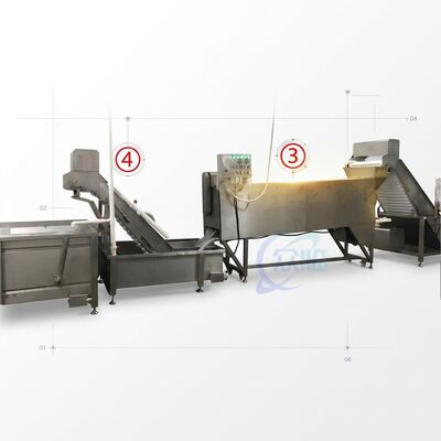 قیمت خوب High Speed Shrimp Head Body Separator Anti Corrosive SUS316 1200-1800KG 0.8KW 440V آنلاین